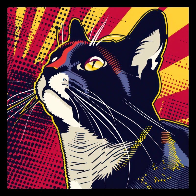 Chat, Motif De Chat