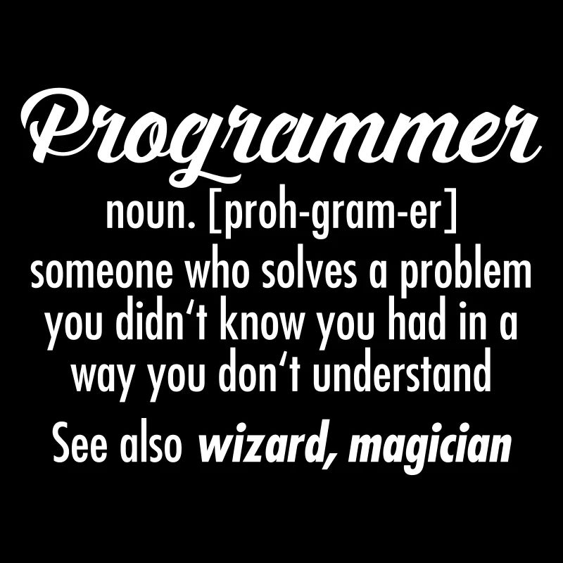 Geek - Programmer - Definition