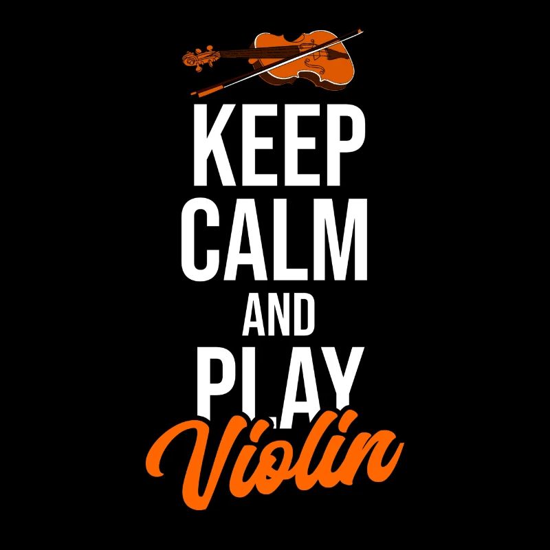 Lustiger Spruch mit Violine oder Geige