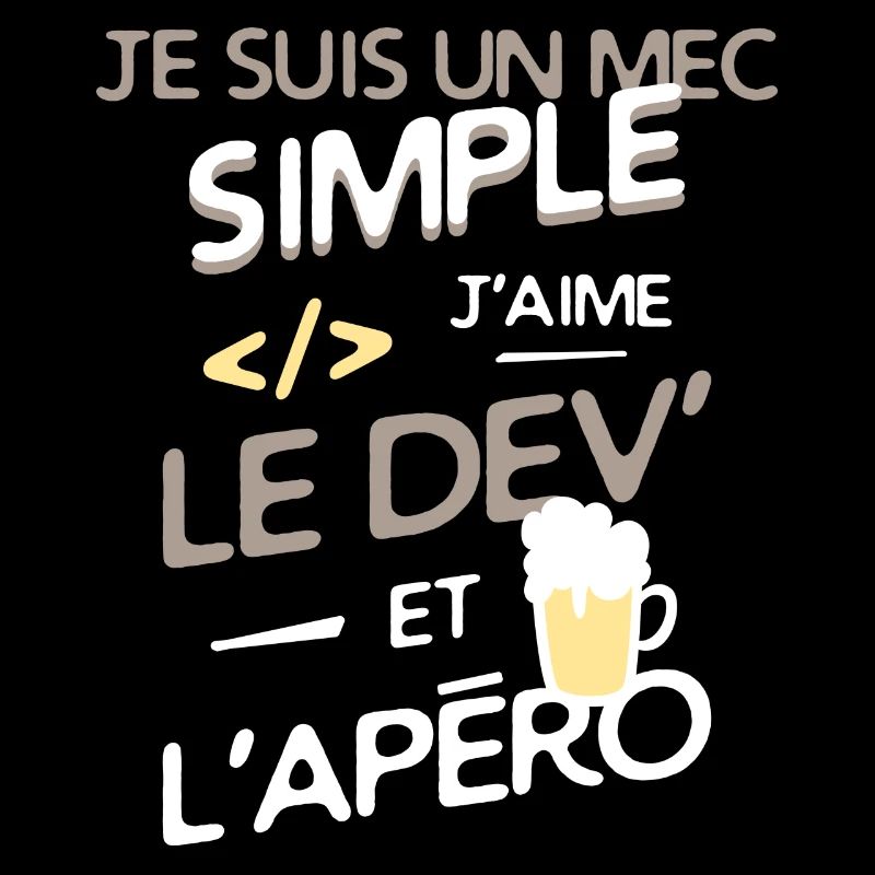 Développeur - un mec simple