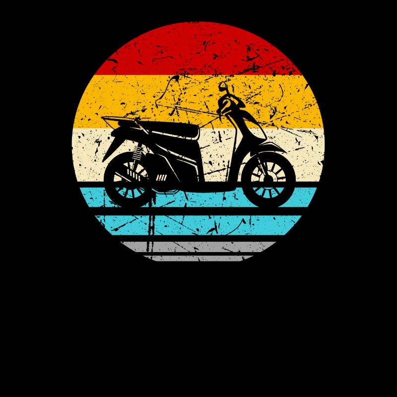 Motorroller Rollerfahrer Motorrad