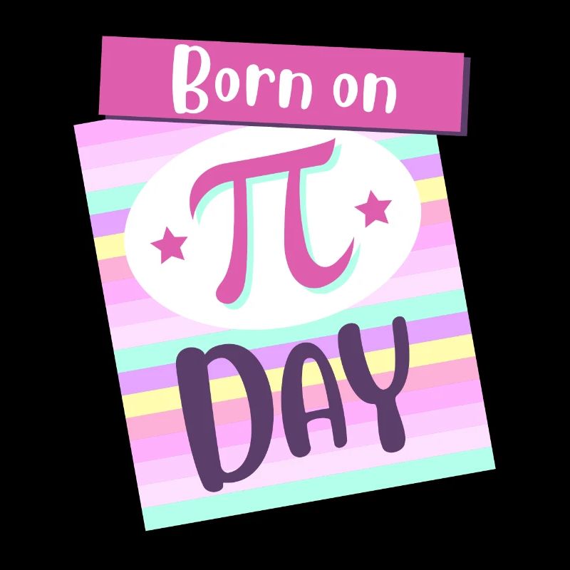 Né le jour de Pi Big Pi Symbol Awesome 3.14 Pi Day