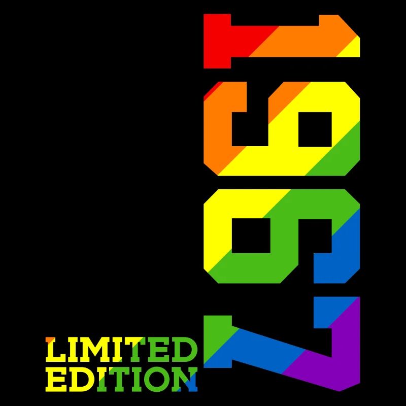 FIERTÉ DU 59E ANNIVERSAIRE QUEER ARC-EN-CIEL 1967