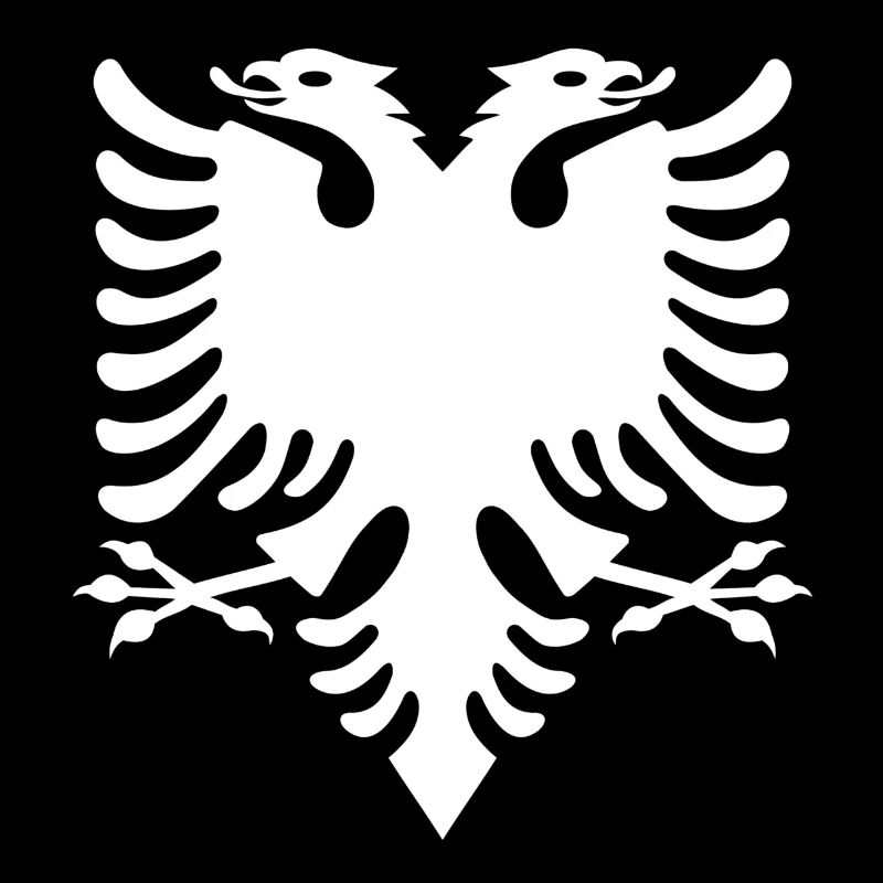 white Albanian eagle Albanian Double Eagle