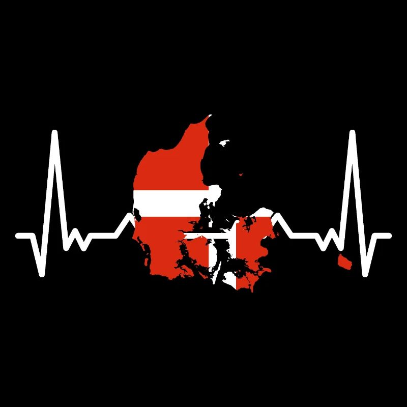 Drapeau du Danemark Scandinavie Drapeau danois Voyage