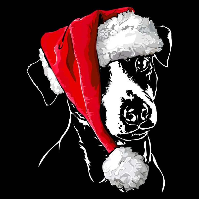 JACK RUSSELL TERRIER NOËL Bonnet Wilsigns