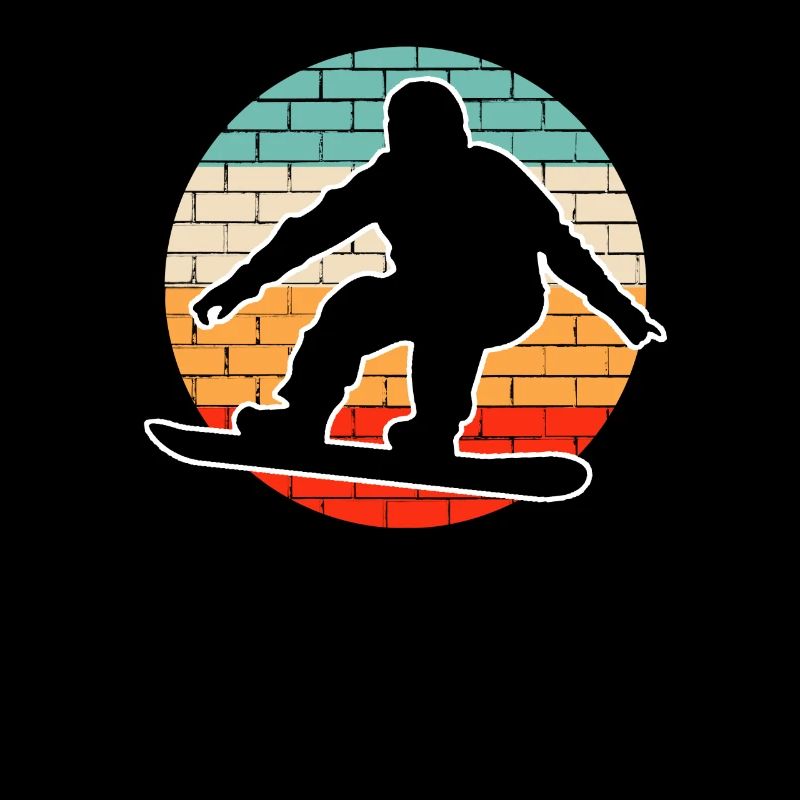 Snowboarding Retro