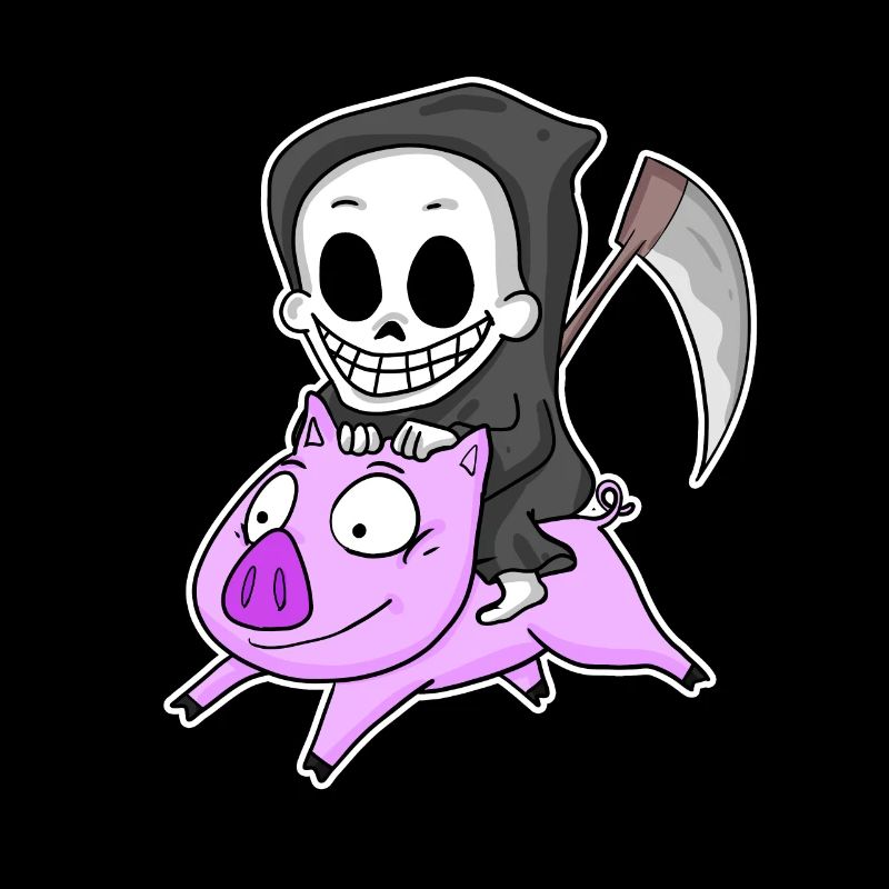 Faucheuse et Cochon