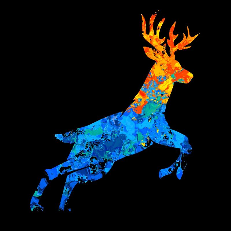 Hirsch Hirsche Jäger Jagd Hirschjagd Geschenk