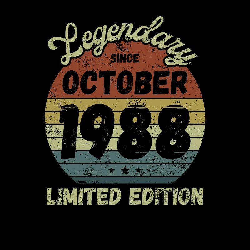 Legendary since October 1988 - Geburtstag