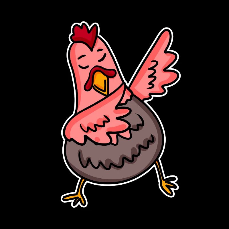 Dabbing Dab Poulet