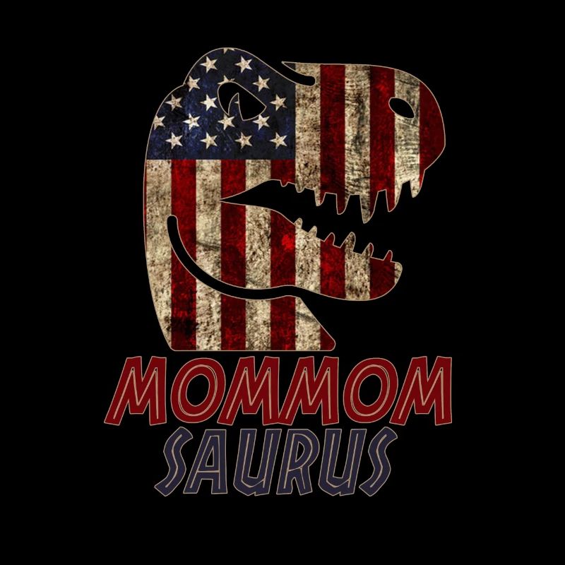 Patriotic Mommom Dinosaur