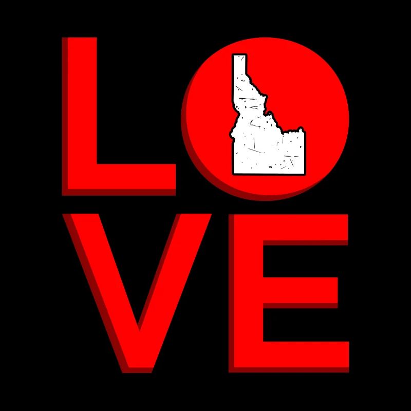 Liebe Idaho geschenk