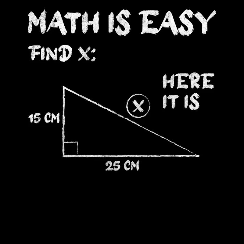 Math Is Easy Mathmatician Teacher Math Mathematics