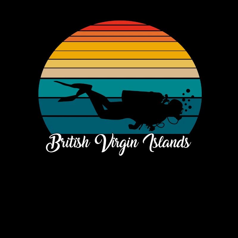 British Virgin Islands Scuba Diving Gift