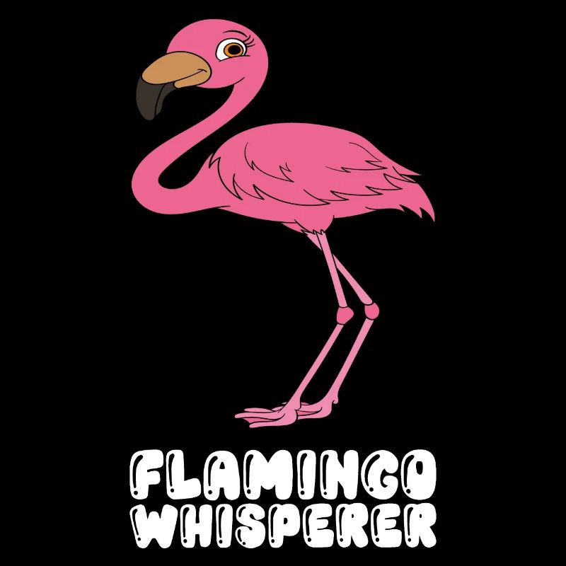 Funny flamingo graphics