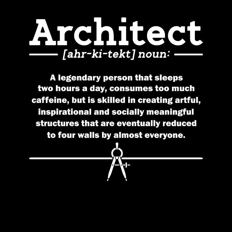 Architect Gift Profession Architecture Job Architect