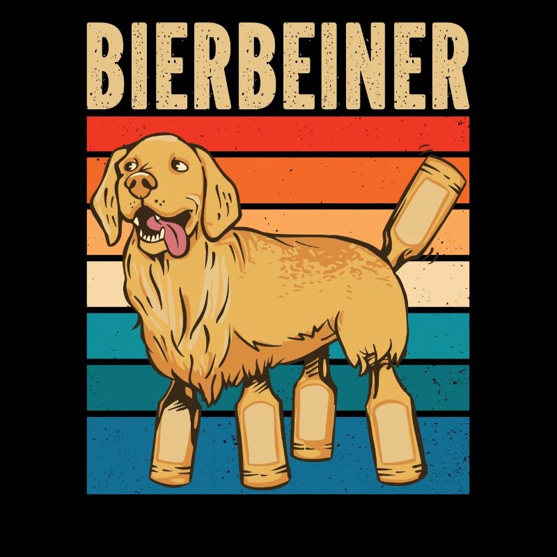 Bierbeiner für Biertrinker Bier