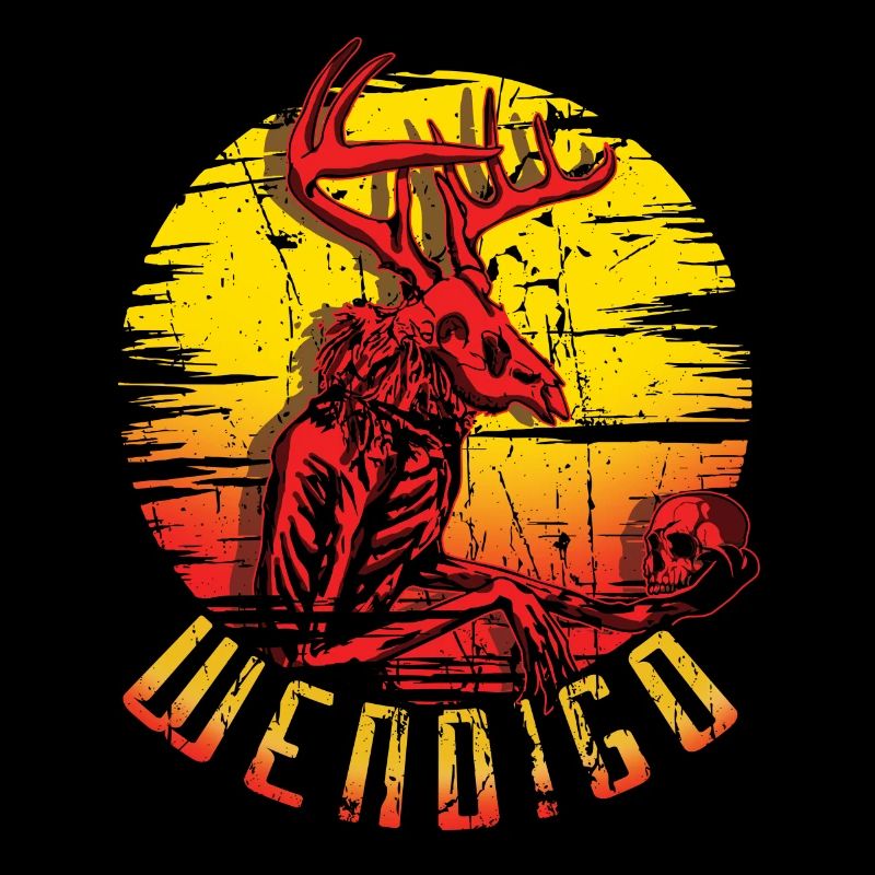 Wendigo Folk Creature Halloween Cryptid