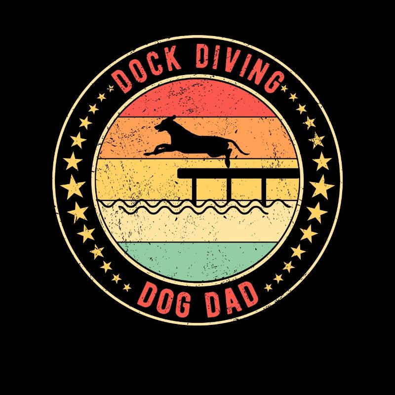 Dock Diving Dog Dad Dock Jumping Hund