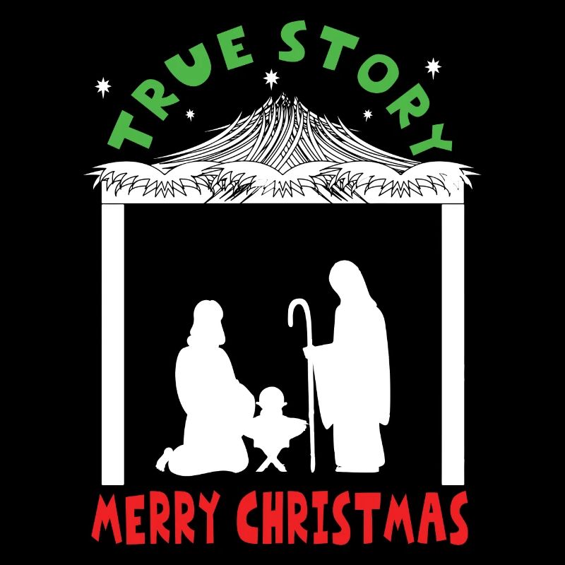 Histoire Vrai Noël Décembre Joyeuse naissance Jésus