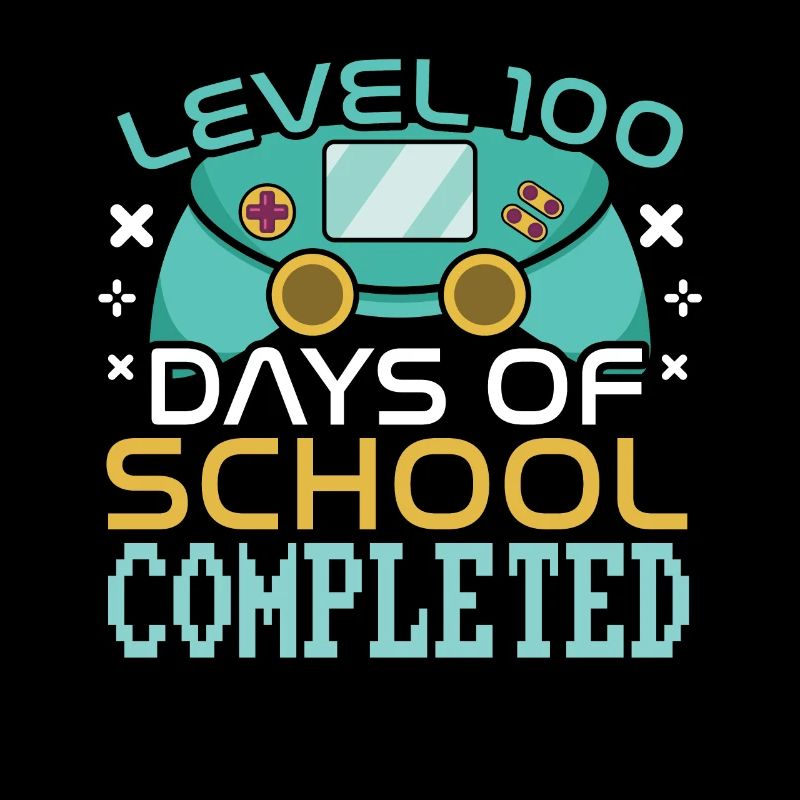 Niveau 100e jour terminé Jeu 100 jours d’école