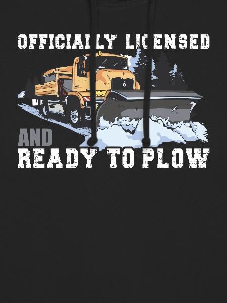 Schneepflug Fahrer Officially Licensed