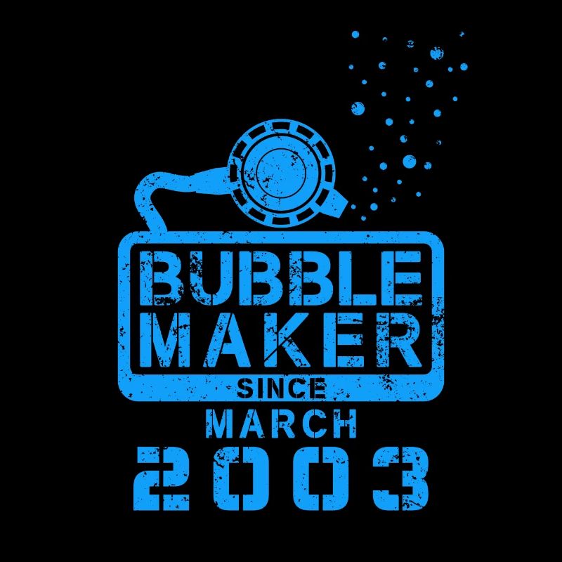 Plongeur Birthday Bubblemaker depuis mars 2003