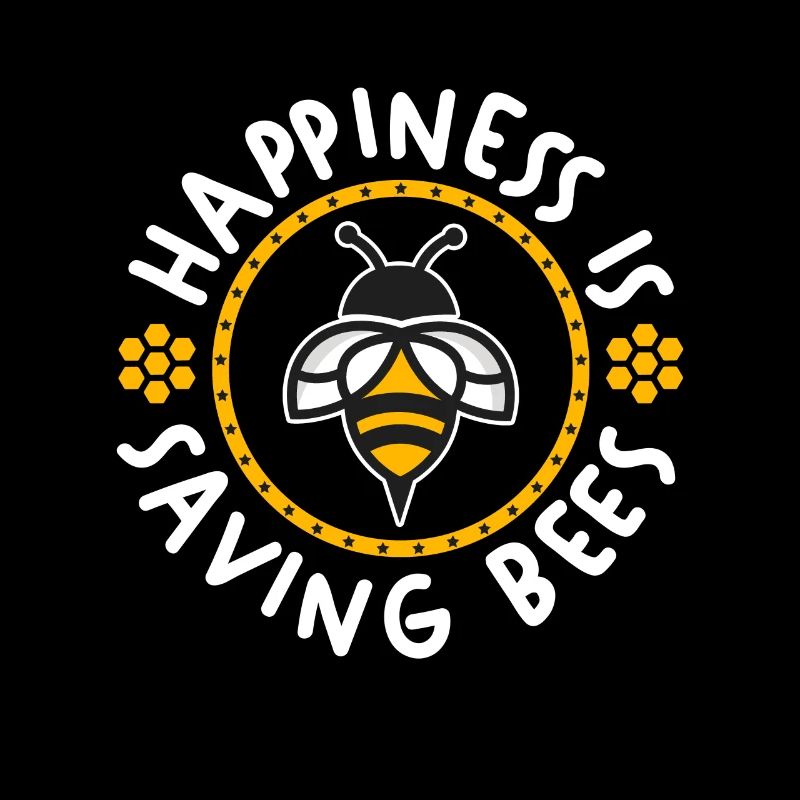 Beekeeping Happiness Is Saving Apiarist Beekeeper