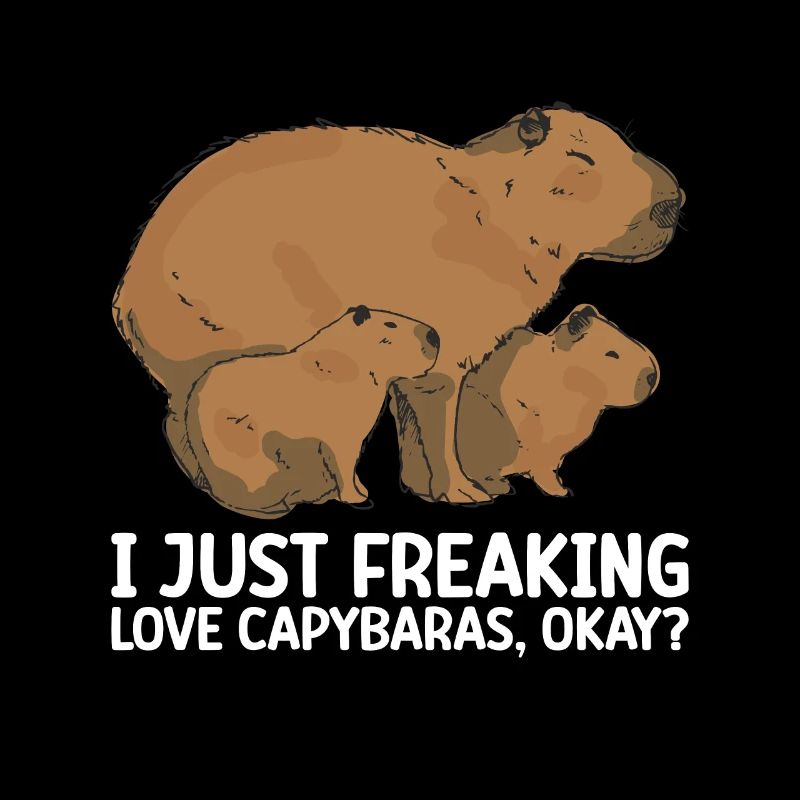 Capybara Tier Nagetier Capibara