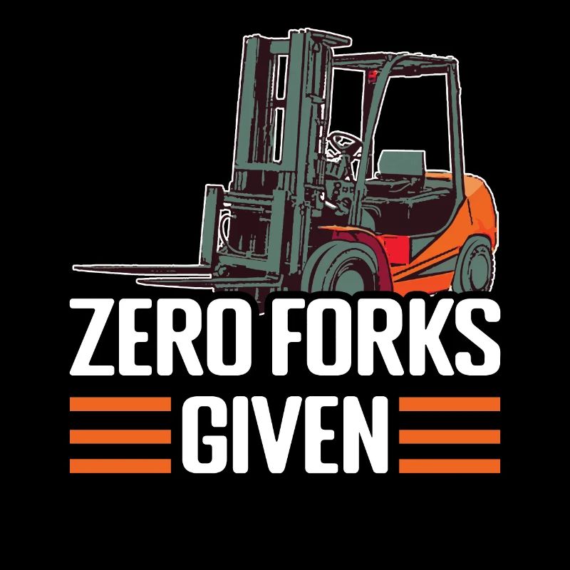 Forks Given Forklift Operator Funny Forklift