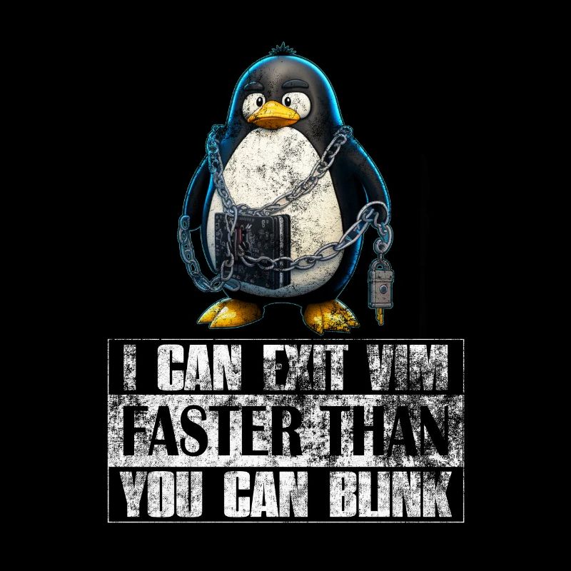 I Can Exit VIM Faster Than You Can Blink Linux