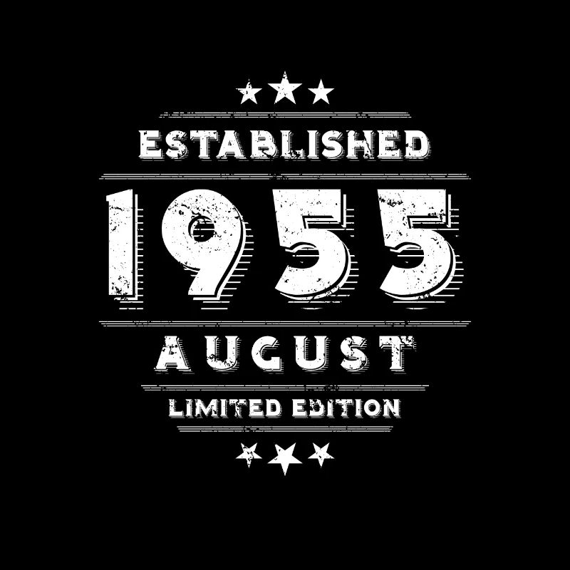 Geburtstag im August 1955 - August