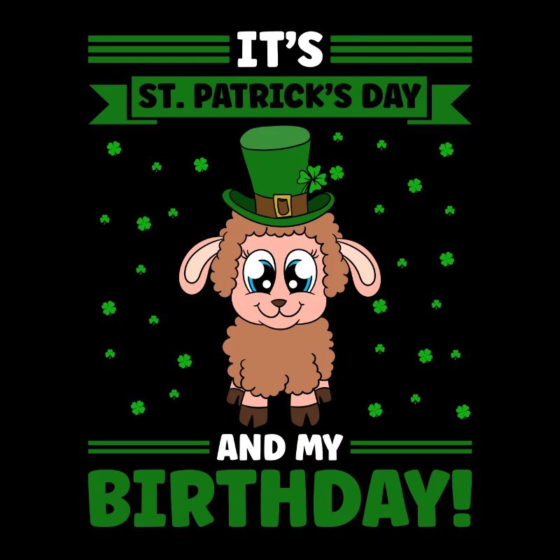 Moutons Trèfles Fête de la Saint-Patrick
