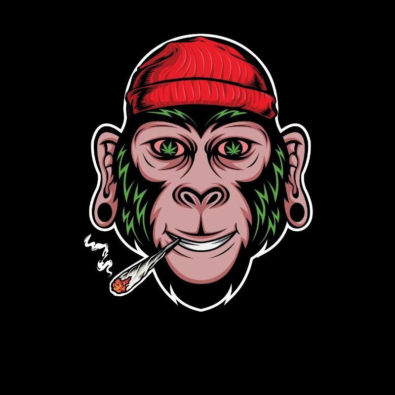 Singe lapidé