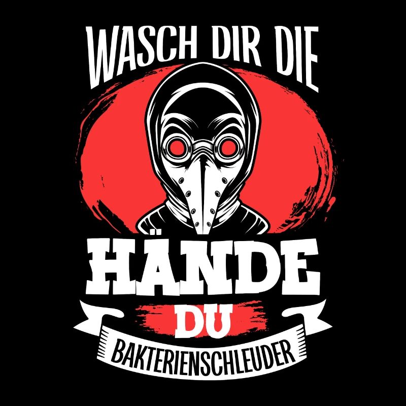 Wasch dir die Hände - Pestdoktor