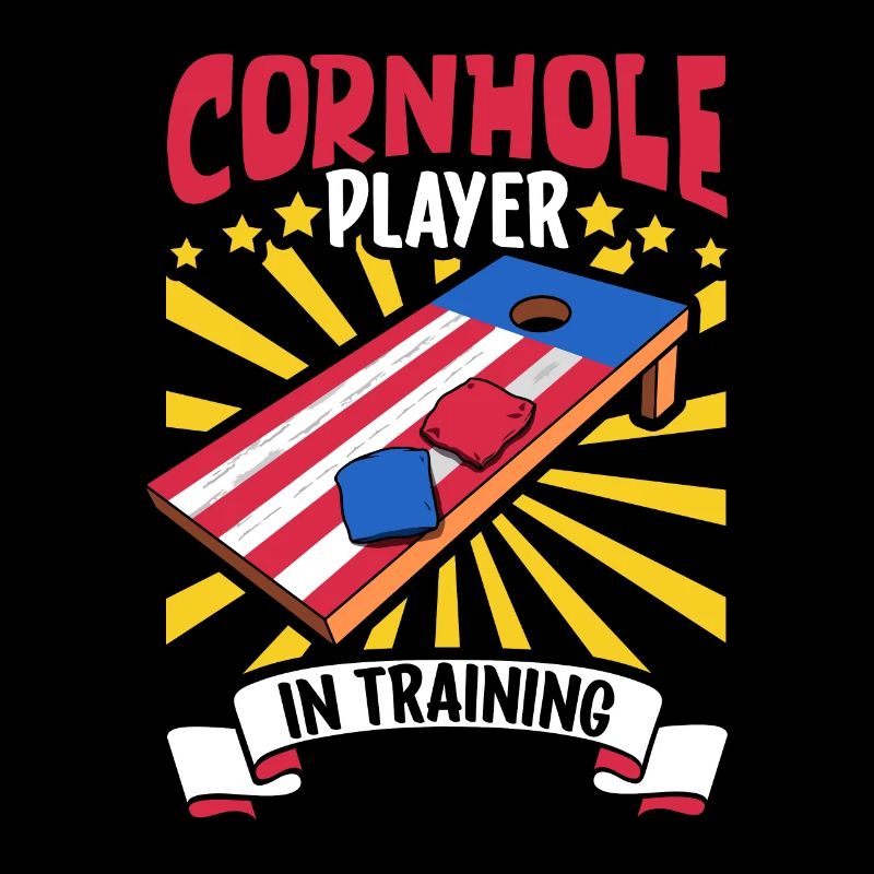 Cornhole players in training - Cornhole