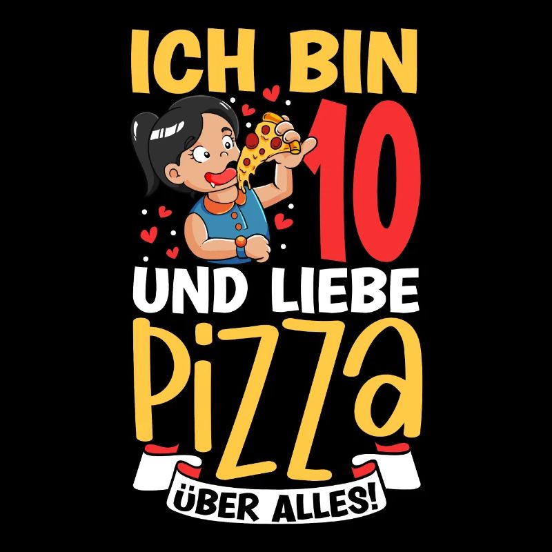 Ich bin 10 - Mädchen Pizza