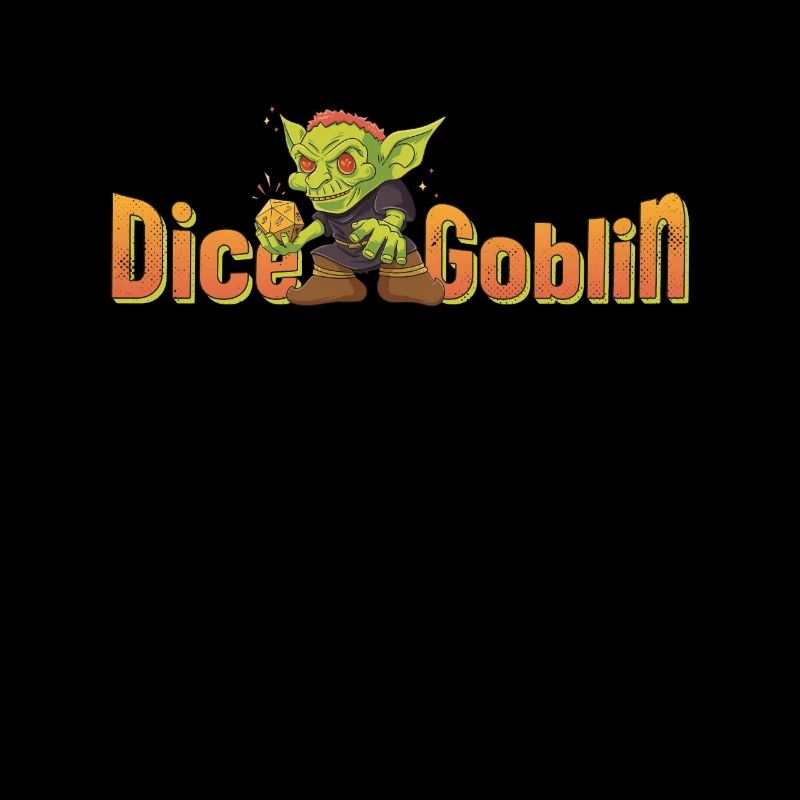 Dés Gobelin Orc D20 Dice Design pour un RPG