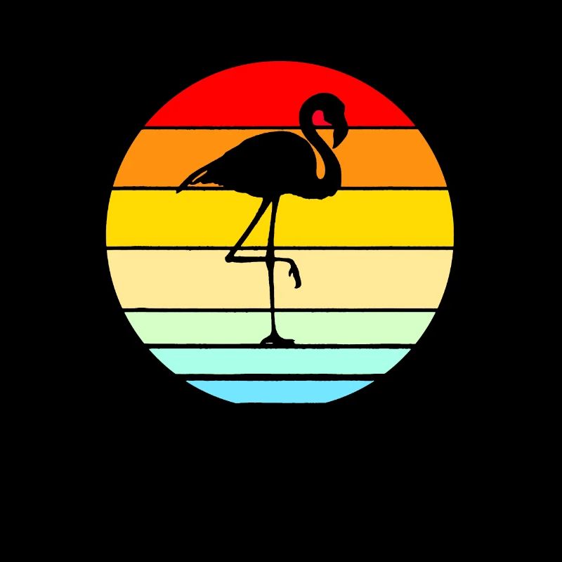 Flamingo sunset
