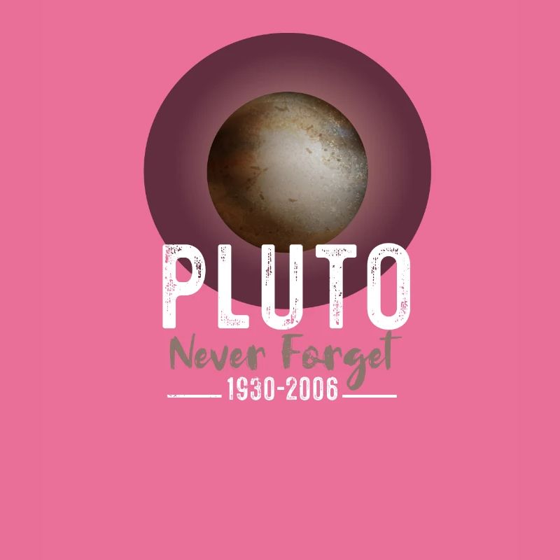Solar System Pluto Never Forget 30-06