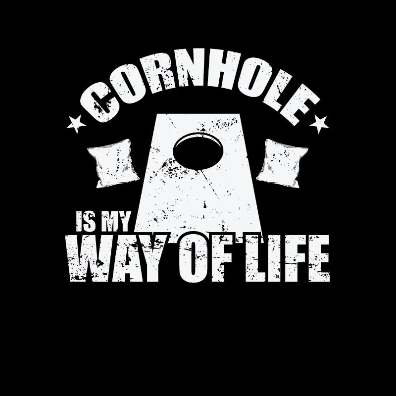 Cornhole est mon passe-temps de jeu de mode de vie