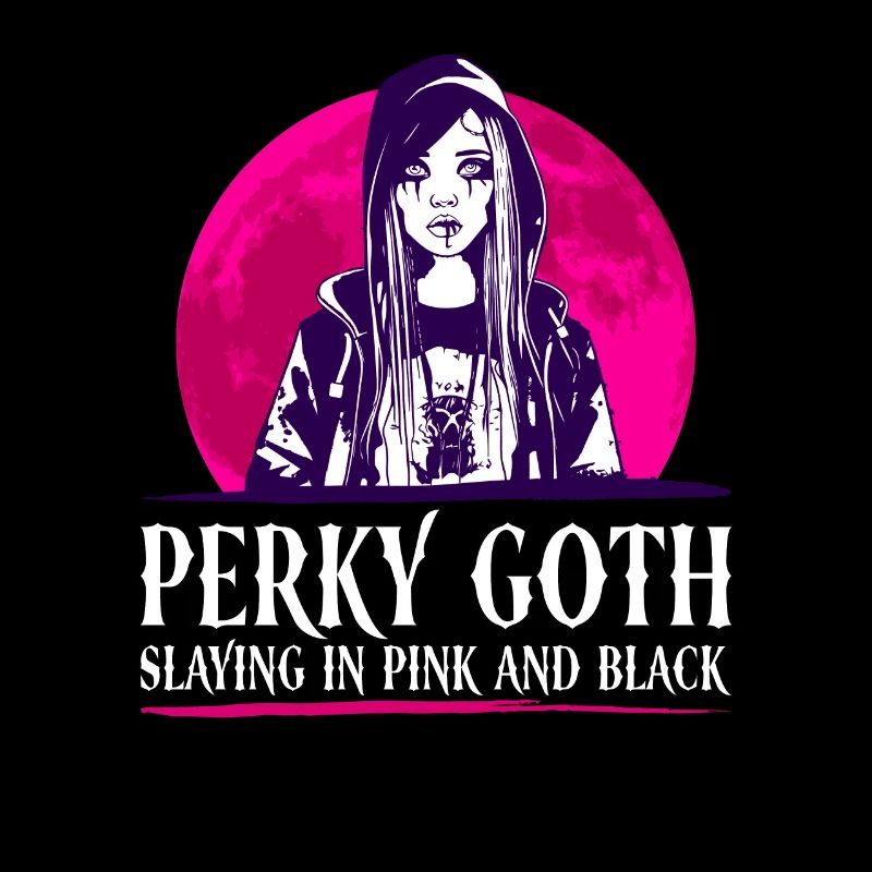 Perky Goth - Slaying In Rosa Und Schwarz - Goth