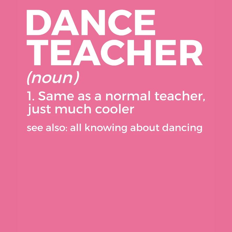 Dancing for dance teachers