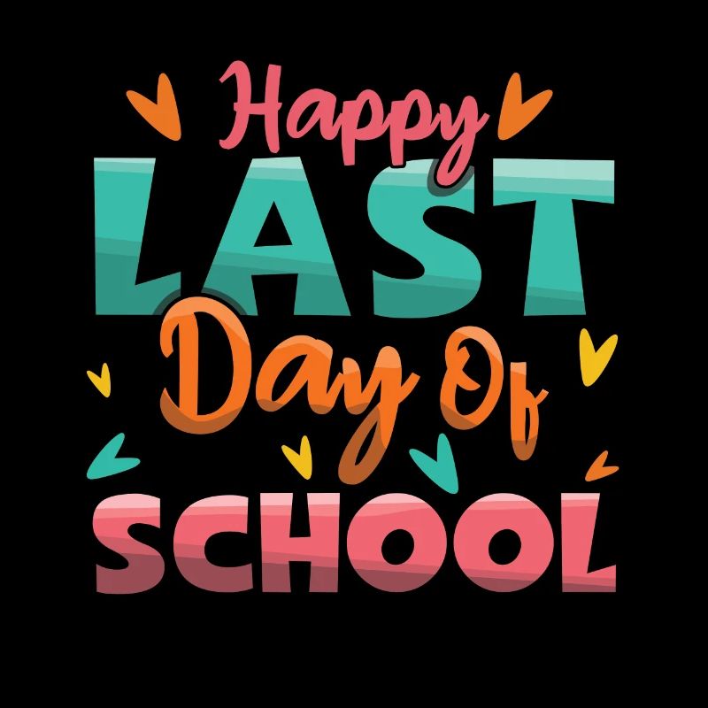 Happy Bye School Happy Last Class Teacher Student