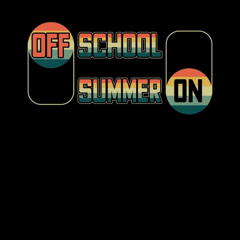 Retro Off School Out Summer On Teacher Student
