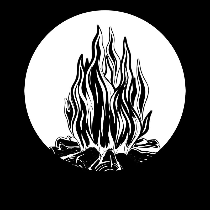 Foyer de feu de camp