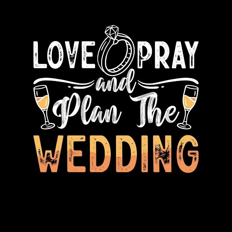 Wedding Planner Love Pray & Plan Wedding Organizer