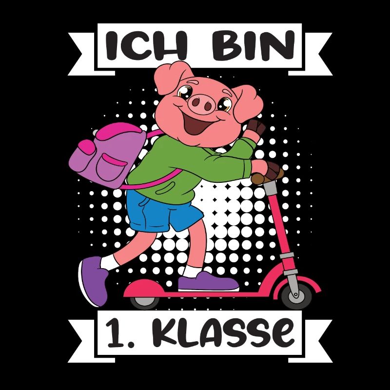 Ich Bin 1 Klasse Einschulung Schulanfang