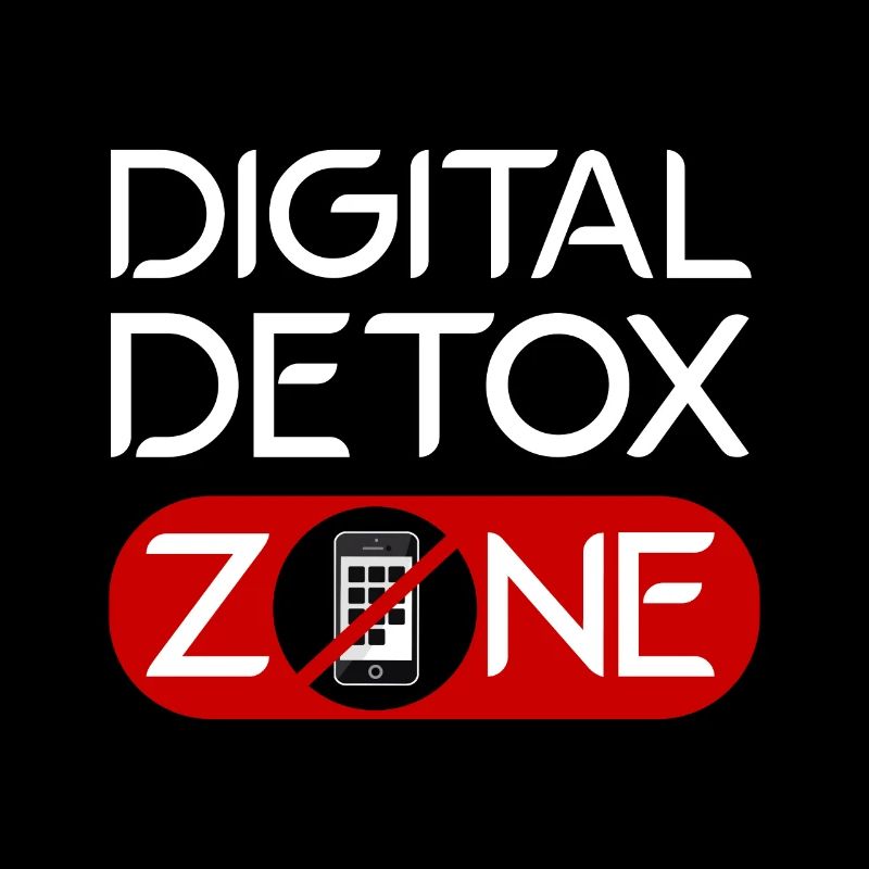 Technologie-pause Bildschirmfreie Zeit Offline